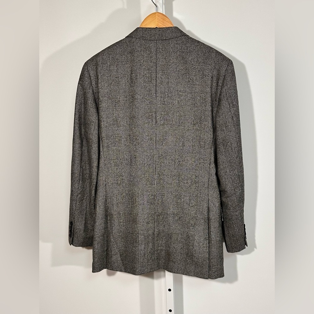 J.Crew Ludlow Glen Plaid Wool Blazer Vitale Barberis Canonico Italian Fabric 38R - Picture 3 of 9